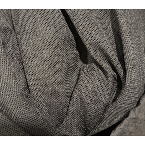 Nike Windbreaker Jacket Womens Small S Black Gray White 1/2 Zip Lined Retro - Picture 7 of 7
